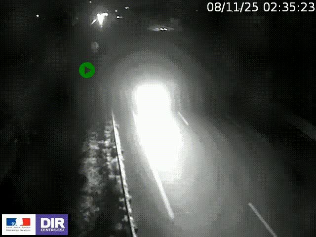 <h2>Webcam à Bron sur l'A43 à la jonction avec le boulevard périphérique de Lyon (D383). Vue orientée vers Lyon</h2>