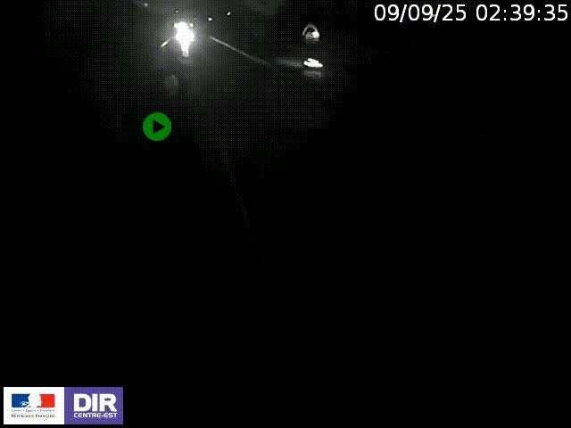 <h2>Webcam à Bron sur l'A43 à la jonction avec le boulevard périphérique de Lyon (D383). Vue orientée vers Lyon</h2>