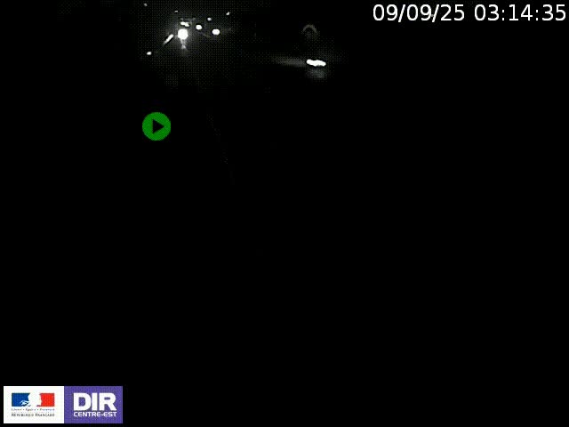 <h2>Webcam à Bron sur l'A43 à la jonction avec le boulevard périphérique de Lyon (D383). Vue orientée vers Lyon</h2>
