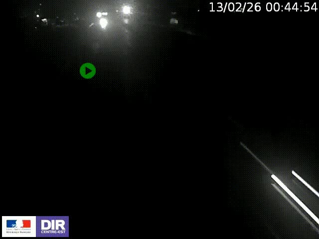 <h2>Webcam à Bron sur l'A43 à la jonction avec le boulevard périphérique de Lyon (D383). Vue orientée vers Lyon</h2>