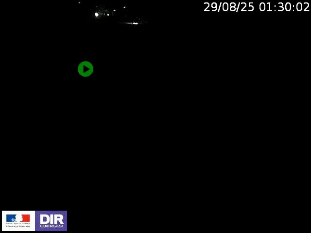 <h2>Webcam à Bron sur l'A43 à la jonction avec le boulevard périphérique de Lyon (D383). Vue orientée vers Lyon</h2>