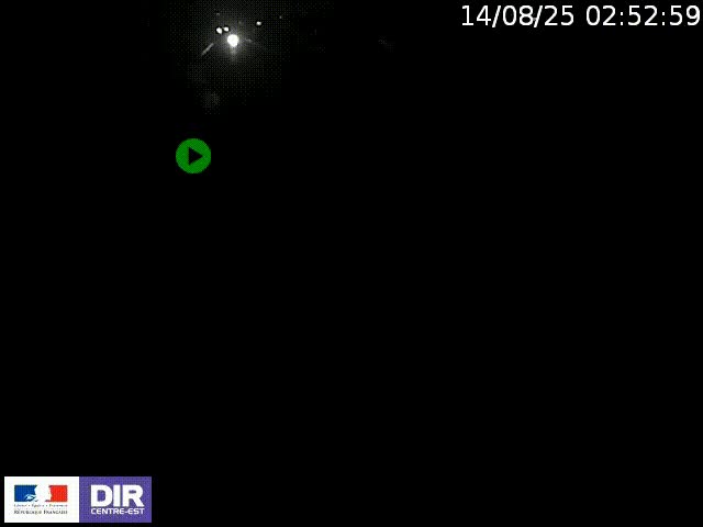 <h2>Webcam à Bron sur l'A43 à la jonction avec le boulevard périphérique de Lyon (D383). Vue orientée vers Lyon</h2>