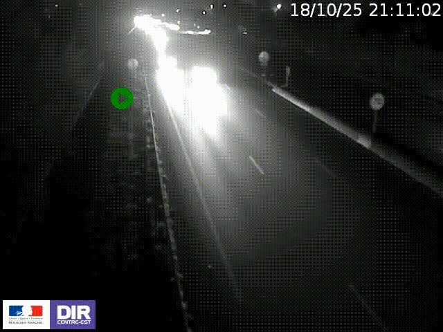<h2>Webcam à Bron sur l'A43 à la jonction avec le boulevard périphérique de Lyon (D383). Vue orientée vers Lyon</h2>