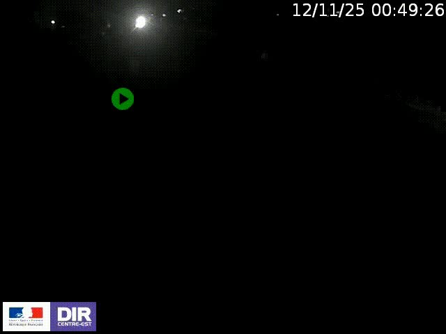 <h2>Webcam à Bron sur l'A43 à la jonction avec le boulevard périphérique de Lyon (D383). Vue orientée vers Lyon</h2>