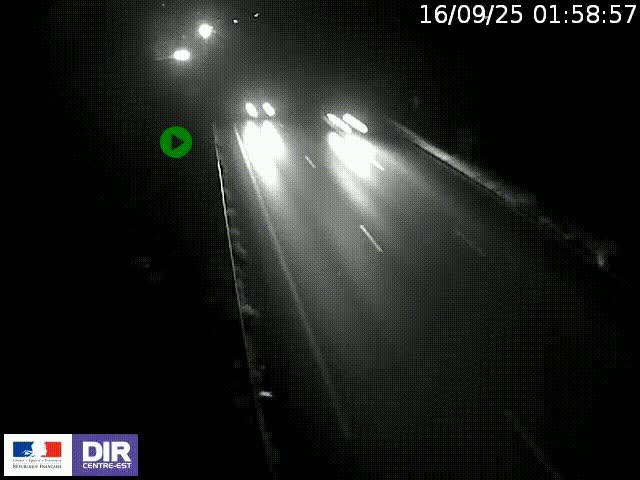 <h2>Webcam à Bron sur l'A43 à la jonction avec le boulevard périphérique de Lyon (D383). Vue orientée vers Lyon</h2>