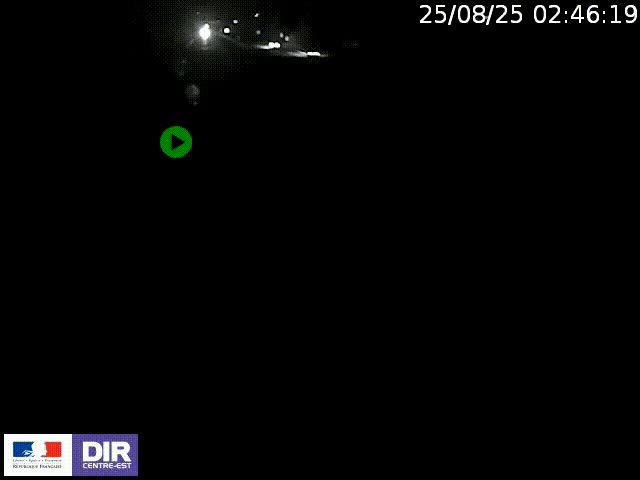 <h2>Webcam à Bron sur l'A43 à la jonction avec le boulevard périphérique de Lyon (D383). Vue orientée vers Lyon</h2>