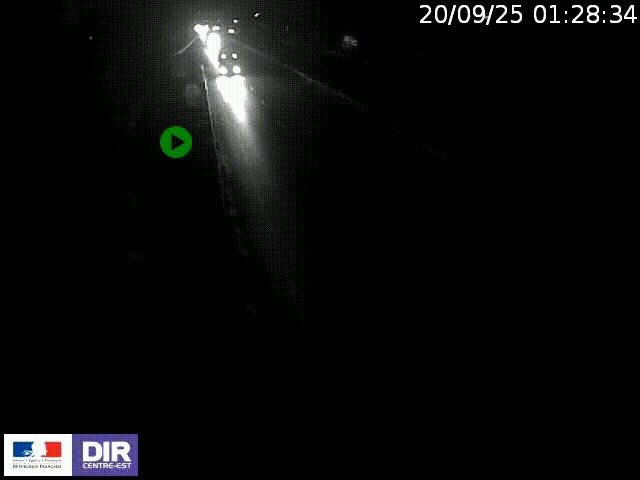 <h2>Webcam à Bron sur l'A43 à la jonction avec le boulevard périphérique de Lyon (D383). Vue orientée vers Lyon</h2>