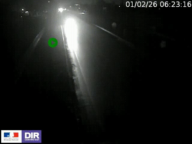 <h2>Webcam à Bron sur l'A43 à la jonction avec le boulevard périphérique de Lyon (D383). Vue orientée vers Lyon</h2>