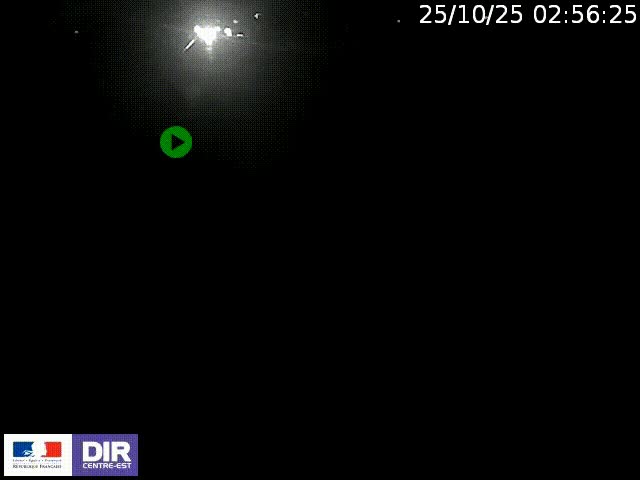 <h2>Webcam à Bron sur l'A43 à la jonction avec le boulevard périphérique de Lyon (D383). Vue orientée vers Lyon</h2>