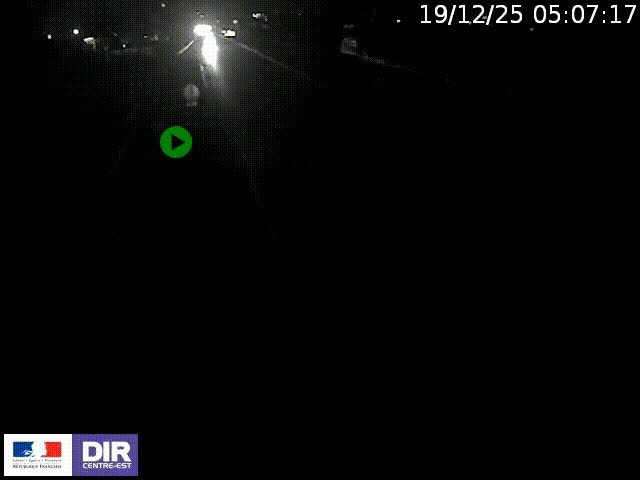 <h2>Webcam à Bron sur l'A43 à la jonction avec le boulevard périphérique de Lyon (D383). Vue orientée vers Lyon</h2>