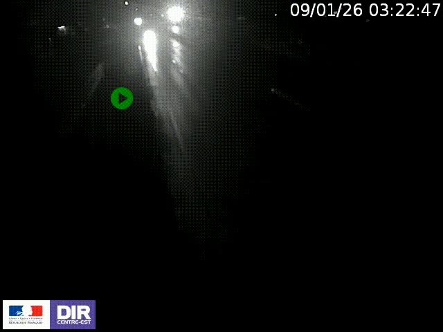 <h2>Webcam à Bron sur l'A43 à la jonction avec le boulevard périphérique de Lyon (D383). Vue orientée vers Lyon</h2>