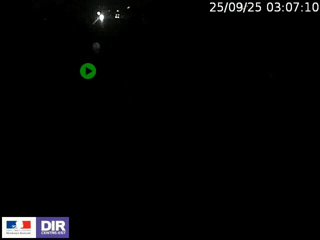 <h2>Webcam à Bron sur l'A43 à la jonction avec le boulevard périphérique de Lyon (D383). Vue orientée vers Lyon</h2>