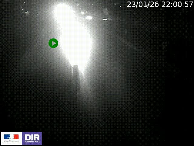 <h2>Webcam à Bron sur l'A43 à la jonction avec le boulevard périphérique de Lyon (D383). Vue orientée vers Lyon</h2>