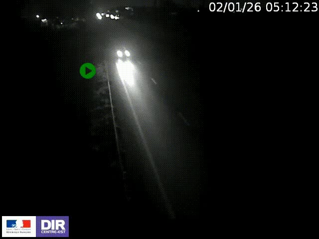 <h2>Webcam à Bron sur l'A43 à la jonction avec le boulevard périphérique de Lyon (D383). Vue orientée vers Lyon</h2>