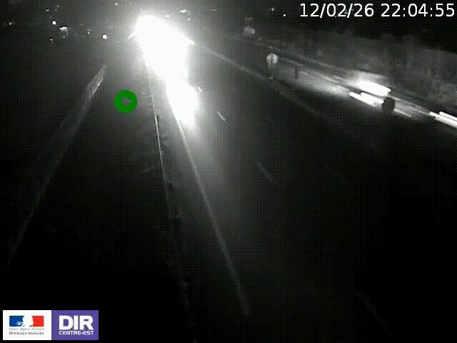 <h2>Webcam à Bron sur l'A43 à la jonction avec le boulevard périphérique de Lyon (D383). Vue orientée vers Lyon</h2>