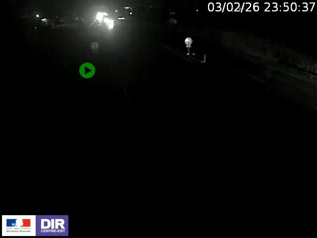 <h2>Webcam à Bron sur l'A43 à la jonction avec le boulevard périphérique de Lyon (D383). Vue orientée vers Lyon</h2>