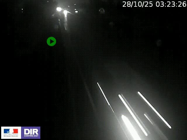 <h2>Webcam à Bron sur l'A43 à la jonction avec le boulevard périphérique de Lyon (D383). Vue orientée vers Lyon</h2>
