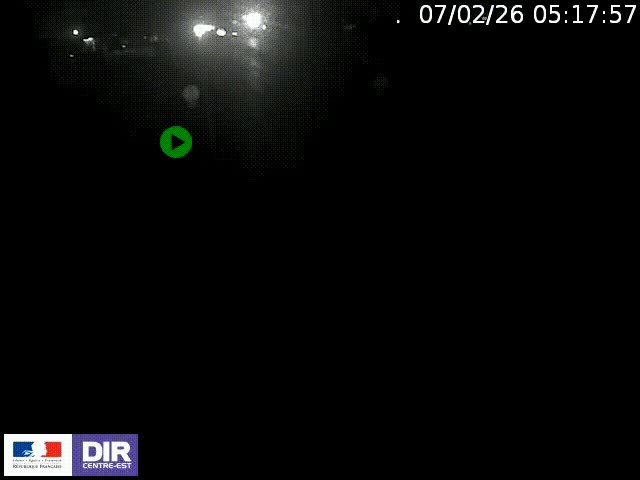 <h2>Webcam à Bron sur l'A43 à la jonction avec le boulevard périphérique de Lyon (D383). Vue orientée vers Lyon</h2>