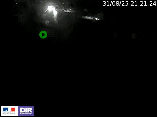 <h2>Webcam à Bron sur l'A43 à la jonction avec le boulevard périphérique de Lyon (D383). Vue orientée vers Lyon</h2>