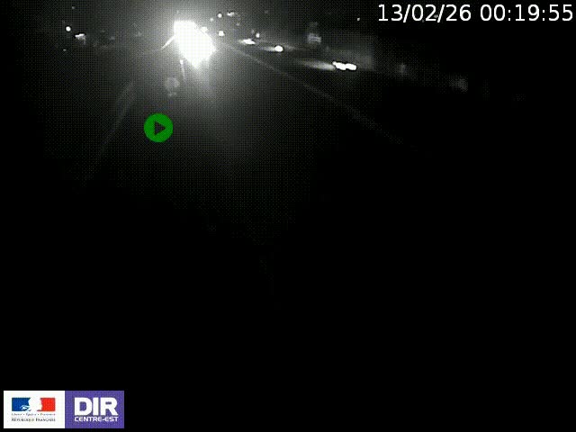 <h2>Webcam à Bron sur l'A43 à la jonction avec le boulevard périphérique de Lyon (D383). Vue orientée vers Lyon</h2>