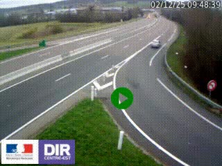 <h2>Webcam routière sur la RN6 à Auxerre, à hauteur de la sortie Monéteau, en direction de l'A6 (Gurgy)</h2>