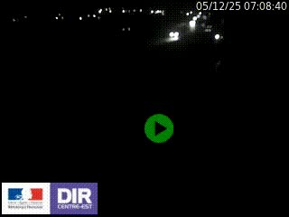 <h2>Webcam routière sur la RN6 à Auxerre, à hauteur de la sortie Monéteau, en direction de l'A6 (Gurgy)</h2>