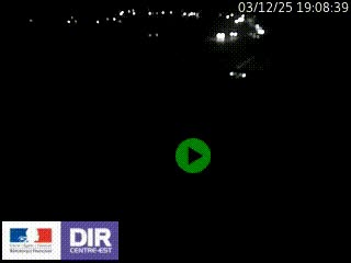 <h2>Webcam routière sur la RN6 à Auxerre, à hauteur de la sortie Monéteau, en direction de l'A6 (Gurgy)</h2>