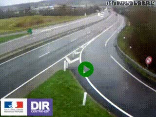 <h2>Webcam routière sur la RN6 à Auxerre, à hauteur de la sortie Monéteau, en direction de l'A6 (Gurgy)</h2>