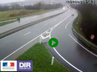 <h2>Webcam routière sur la RN6 à Auxerre, à hauteur de la sortie Monéteau, en direction de l'A6 (Gurgy)</h2>