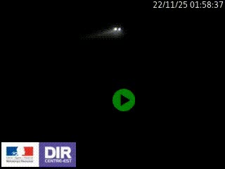 <h2>Webcam routière sur la RN6 à Auxerre, à hauteur de la sortie Monéteau, en direction de l'A6 (Gurgy)</h2>