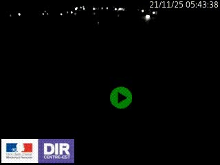<h2>Webcam routière sur la RN6 à Auxerre, à hauteur de la sortie Monéteau, en direction de l'A6 (Gurgy)</h2>