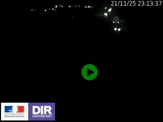 <h2>Webcam routière sur la RN6 à Auxerre, à hauteur de la sortie Monéteau, en direction de l'A6 (Gurgy)</h2>