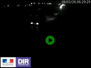 <h2>Webcam routière sur la RN6 à Auxerre, à hauteur de la sortie Monéteau, en direction de l'A6 (Gurgy)</h2>
