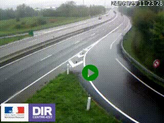 <h2>Webcam routière sur la RN6 à Auxerre, à hauteur de la sortie Monéteau, en direction de l'A6 (Gurgy)</h2>