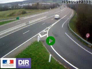 <h2>Webcam routière sur la RN6 à Auxerre, à hauteur de la sortie Monéteau, en direction de l'A6 (Gurgy)</h2>