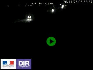 <h2>Webcam routière sur la RN6 à Auxerre, à hauteur de la sortie Monéteau, en direction de l'A6 (Gurgy)</h2>