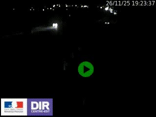 <h2>Webcam routière sur la RN6 à Auxerre, à hauteur de la sortie Monéteau, en direction de l'A6 (Gurgy)</h2>