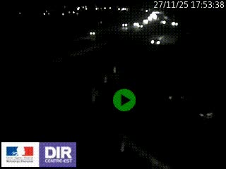 <h2>Webcam routière sur la RN6 à Auxerre, à hauteur de la sortie Monéteau, en direction de l'A6 (Gurgy)</h2>