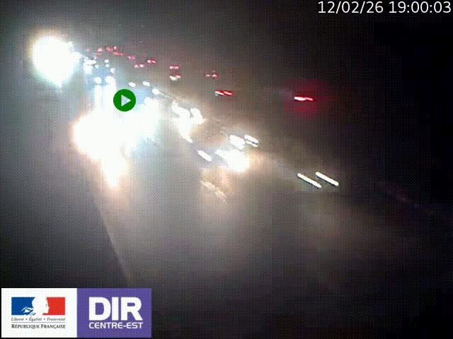 <h2>Caméra trafic à la jonction entre l'A46 (Rocade-est de Lyon) et l'A42 à hauteur de Vault-en-Velin en direction de Marseille</h2>