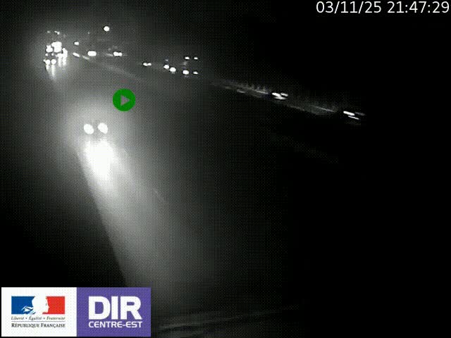 <h2>Caméra trafic à la jonction entre l'A46 (Rocade-est de Lyon) et l'A42 à hauteur de Vault-en-Velin en direction de Marseille</h2>