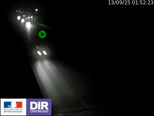<h2>Caméra trafic à la jonction entre l'A46 (Rocade-est de Lyon) et l'A42 à hauteur de Vault-en-Velin en direction de Marseille</h2>