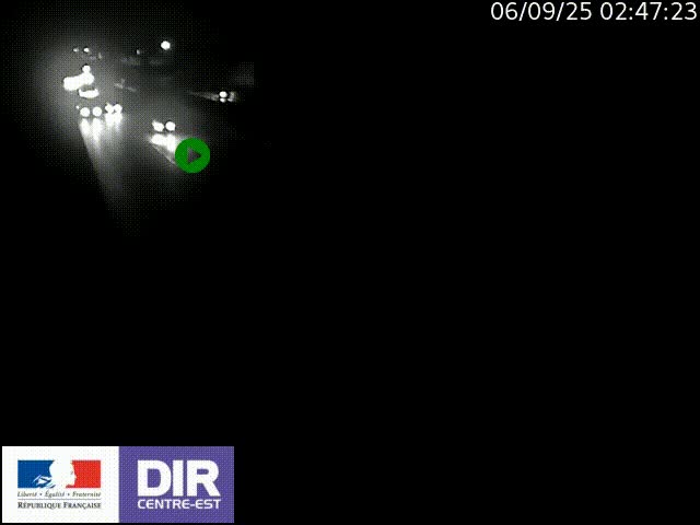<h2>Caméra trafic à la jonction entre l'A46 (Rocade-est de Lyon) et l'A42 à hauteur de Vault-en-Velin en direction de Marseille</h2>