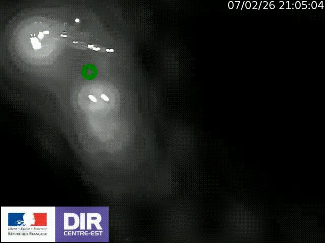 <h2>Caméra trafic à la jonction entre l'A46 (Rocade-est de Lyon) et l'A42 à hauteur de Vault-en-Velin en direction de Marseille</h2>