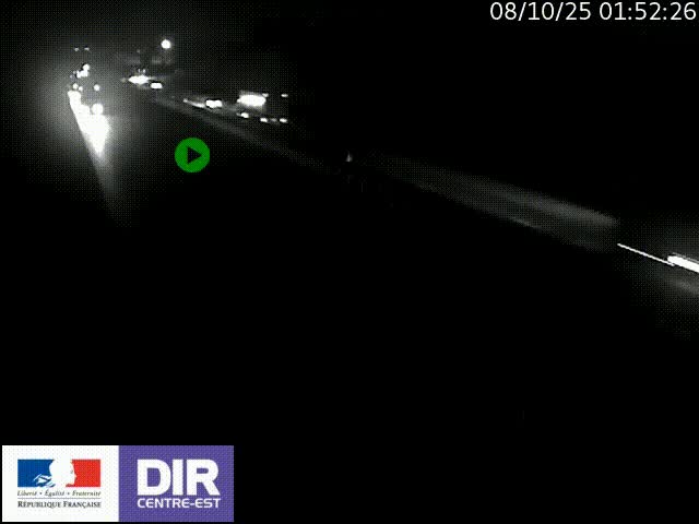 <h2>Caméra trafic à la jonction entre l'A46 (Rocade-est de Lyon) et l'A42 à hauteur de Vault-en-Velin en direction de Marseille</h2>
