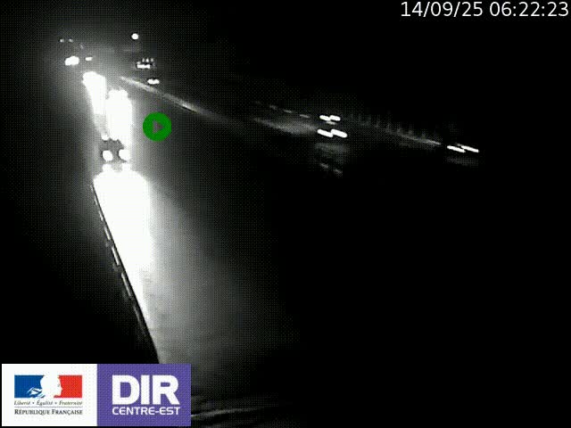 <h2>Caméra trafic à la jonction entre l'A46 (Rocade-est de Lyon) et l'A42 à hauteur de Vault-en-Velin en direction de Marseille</h2>