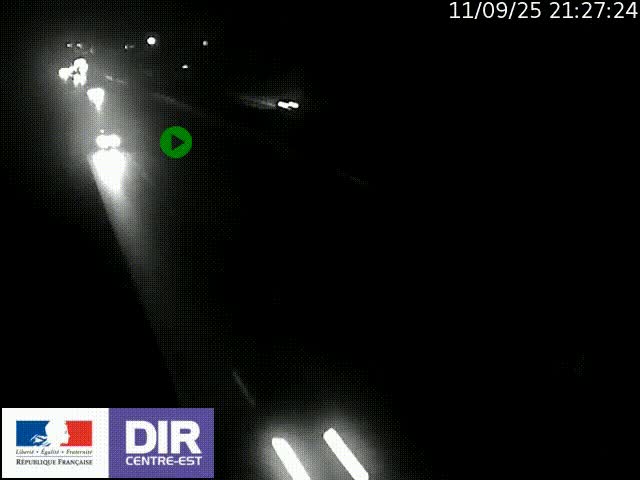 <h2>Caméra trafic à la jonction entre l'A46 (Rocade-est de Lyon) et l'A42 à hauteur de Vault-en-Velin en direction de Marseille</h2>