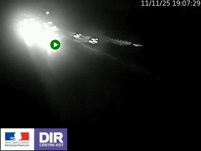 <h2>Caméra trafic à la jonction entre l'A46 (Rocade-est de Lyon) et l'A42 à hauteur de Vault-en-Velin en direction de Marseille</h2>
