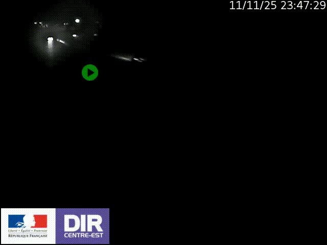 <h2>Caméra trafic à la jonction entre l'A46 (Rocade-est de Lyon) et l'A42 à hauteur de Vault-en-Velin en direction de Marseille</h2>