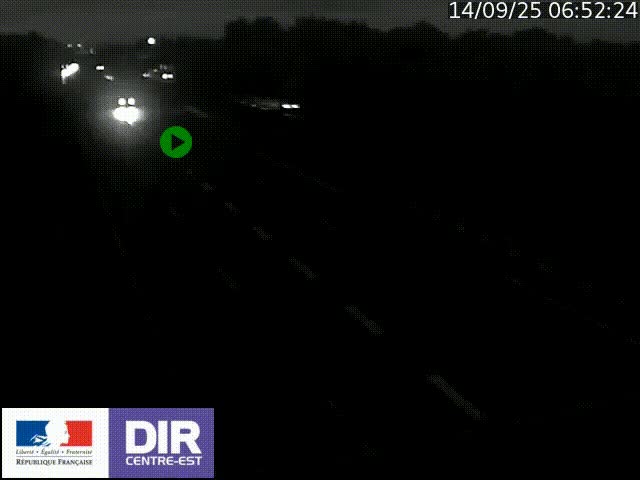 <h2>Caméra trafic à la jonction entre l'A46 (Rocade-est de Lyon) et l'A42 à hauteur de Vault-en-Velin en direction de Marseille</h2>
