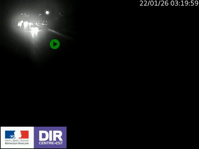 <h2>Caméra trafic à la jonction entre l'A46 (Rocade-est de Lyon) et l'A42 à hauteur de Vault-en-Velin en direction de Marseille</h2>